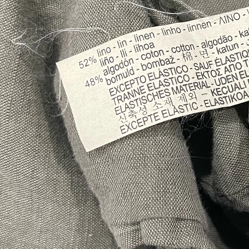 Zara Linen Blend Jumpsuit